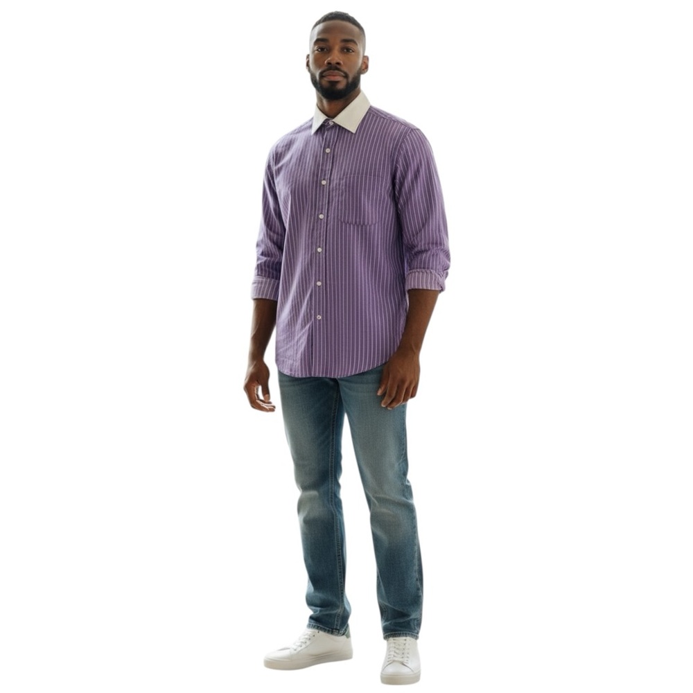 BROOKS BROTHERS Men’s pin stripped shirt size neck 15-3